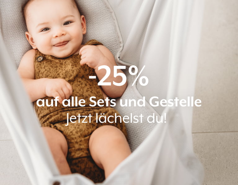 25% auf alle Sets und Gestelle - Jetzt lächselst du!