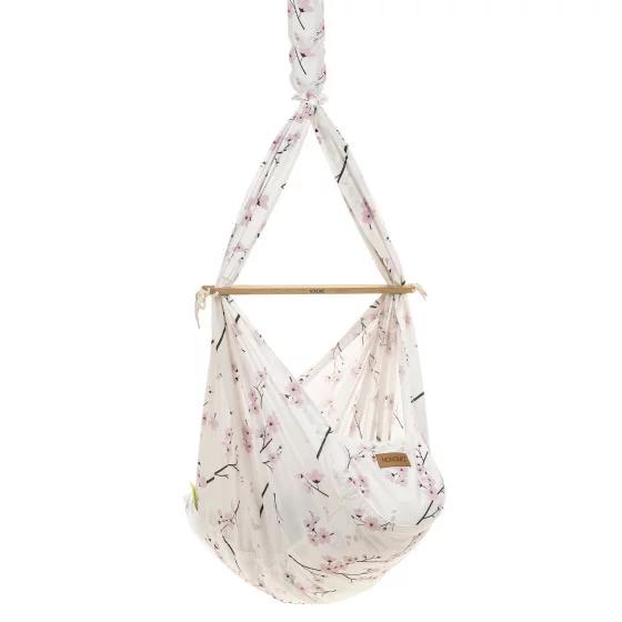 NONOMO® Baby Classic Federwiegen-Set 1.0 - Cherry Blossom