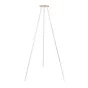 NONOMO® Tipi Move Set 1.0: natur Federwiege - weiß Tipi - anthrazit Motor