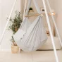 NONOMO® Big Dreams: Schommelhangmat voor baby's - stone & Tipi - wit