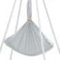 NONOMO® Big Dreams: Schommelhangmat voor baby's - stone & Tipi - wit