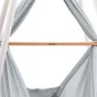 NONOMO® Heavenly Dreams: Federwiege - stone, Tipi - weiß & Motor - anhtrazit