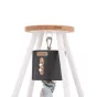 NONOMO® Heavenly Dreams: Federwiege - stone, Tipi - weiß & Motor - anhtrazit