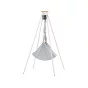 NONOMO® Heavenly Dreams: Federwiege - stone, Tipi - weiß & Motor - anhtrazit